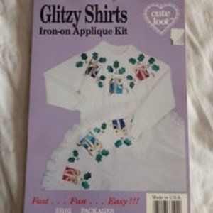Glitzy Shirts Iron on Applique Kit